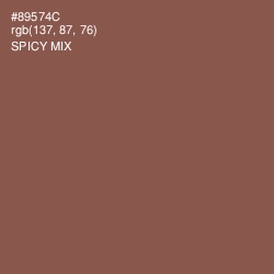 #89574C - Spicy Mix Color Image