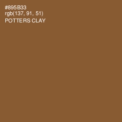 #895B33 - Potters Clay Color Image