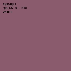 #895B6D - Cannon Pink Color Image