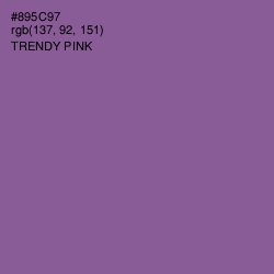 #895C97 - Trendy Pink Color Image