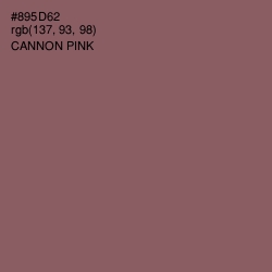 #895D62 - Cannon Pink Color Image