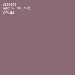 #896B78 - Opium Color Image