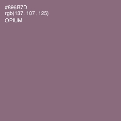 #896B7D - Opium Color Image