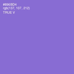 #896BD4 - True V Color Image