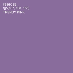 #896C9B - Trendy Pink Color Image