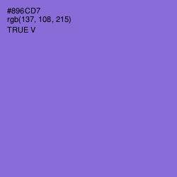 #896CD7 - True V Color Image