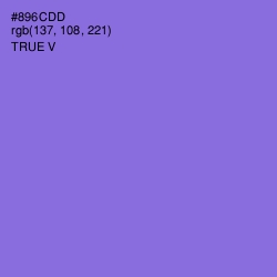 #896CDD - True V Color Image