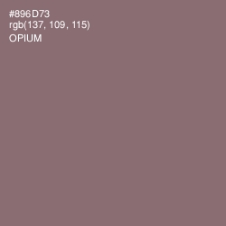 #896D73 - Opium Color Image