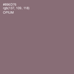 #896D76 - Opium Color Image