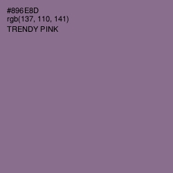 #896E8D - Trendy Pink Color Image