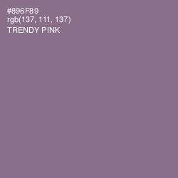 #896F89 - Trendy Pink Color Image