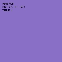 #896FC5 - True V Color Image