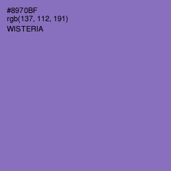 #8970BF - Wisteria Color Image