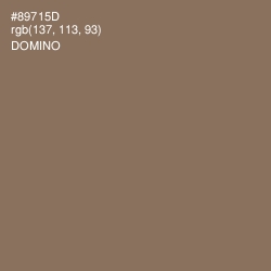 #89715D - Domino Color Image