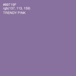 #89719F - Trendy Pink Color Image