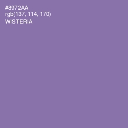 #8972AA - Wisteria Color Image