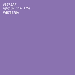 #8972AF - Wisteria Color Image