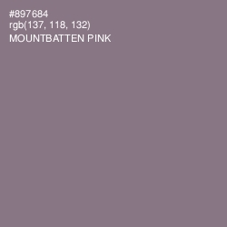 #897684 - Mountbatten Pink Color Image