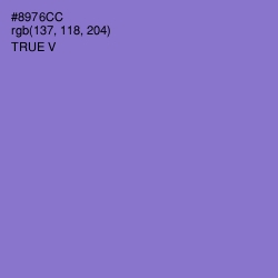#8976CC - True V Color Image