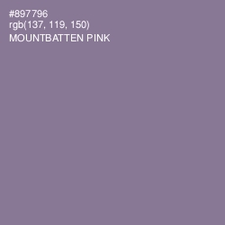 #897796 - Mountbatten Pink Color Image