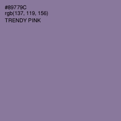 #89779C - Trendy Pink Color Image