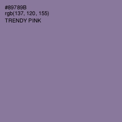 #89789B - Trendy Pink Color Image