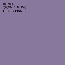 #89789D - Trendy Pink Color Image