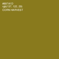 #897A1D - Corn Harvest Color Image