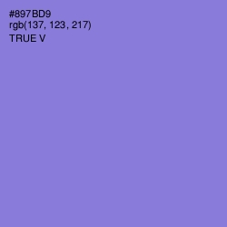 #897BD9 - True V Color Image