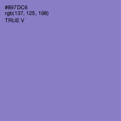#897DC6 - True V Color Image