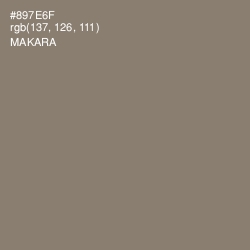 #897E6F - Makara Color Image