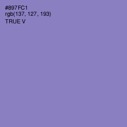#897FC1 - True V Color Image