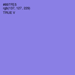 #897FE5 - True V Color Image