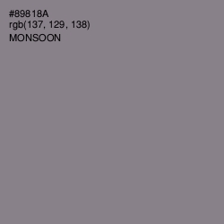 #89818A - Monsoon Color Image