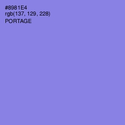 #8981E4 - Portage Color Image