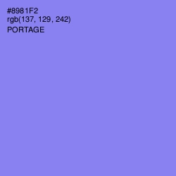 #8981F2 - Portage Color Image