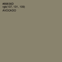 #89836D - Avocado Color Image