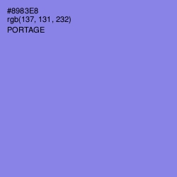 #8983E8 - Portage Color Image