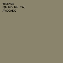 #89846B - Avocado Color Image