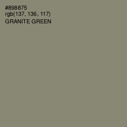 #898875 - Granite Green Color Image