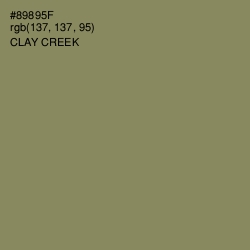 #89895F - Clay Creek Color Image