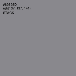 #89898D - Stack Color Image