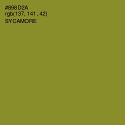 #898D2A - Sycamore Color Image