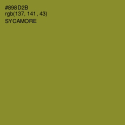 #898D2B - Sycamore Color Image