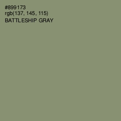 #899173 - Battleship Gray Color Image