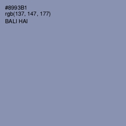 #8993B1 - Bali Hai Color Image