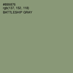 #899876 - Battleship Gray Color Image