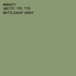 #899971 - Battleship Gray Color Image