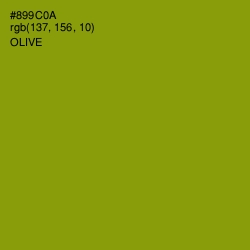 #899C0A - Olive Color Image