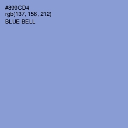 #899CD4 - Blue Bell Color Image